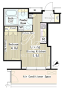 マイタワーレジデンス 1714 間取り図