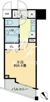 クロスレジデンス蒲田 516 間取り図