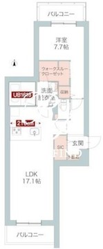 ル・フタバ 503 間取り図