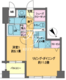 カスタリア茅場町 1006 間取り図