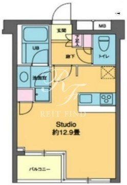 カスタリア高輪台2 602 間取り図