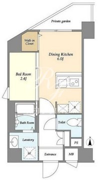 ラティエラ都立大学 304 間取り図