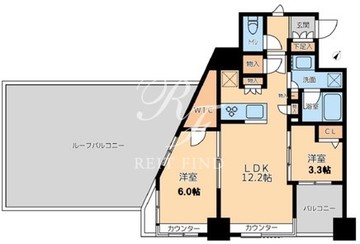 グランカーサ文京千石 701 間取り図