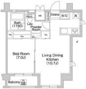 コンフォリア大森町 604 間取り図