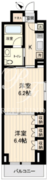 プラティーク清澄白河 801 間取り図