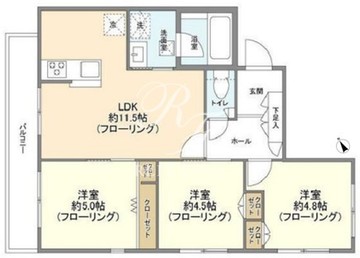 KI南青山 302 間取り図