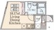 レーヴレジデンス高輪 303 間取り図