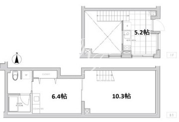 エスセナーリオ目黒花房山 101 間取り図