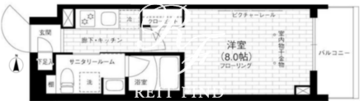ステージグランデ京急蒲田 304 間取り図