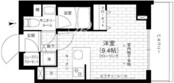 ステージグランデ京急蒲田 311 間取り図