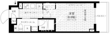 ステージグランデ京急蒲田 202 間取り図