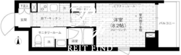 ステージグランデ京急蒲田 501 間取り図