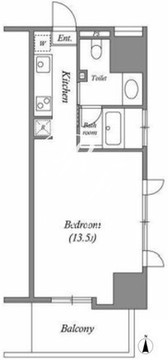 CAVANA+麻布台 904 間取り図
