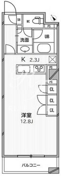 HF目黒行人坂レジデンス 312 間取り図