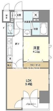 コードテラス東日本橋 602 間取り図