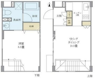 KDXレジデンス自由が丘 215 間取り図