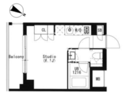 品川イースト 102 間取り図