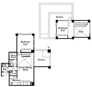クイズ広尾 1101 間取り図