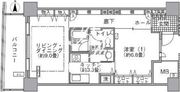 アクティ汐留 2904 間取り図
