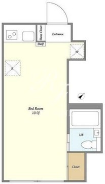 エストラルゴ渋谷 403 間取り図