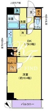 ディアレイシャス蔵前ステーションフロント 902 間取り図