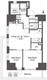 コンフォリア東新宿 518 間取り図