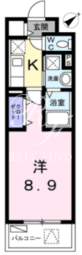 プティメゾン青葉台 102 間取り図