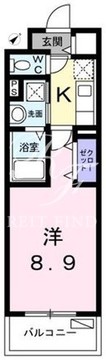 プティメゾン青葉台 305 間取り図