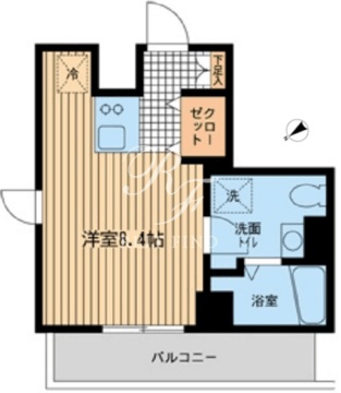 モノトーノ門前仲町 508 間取り図
