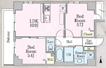 ラダーハイ 301 間取り図