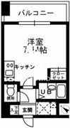 レジディア三越前 703 間取り図