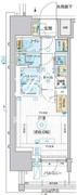 エスタート品川南大井 601 間取り図