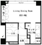 KDXレジデンス南青山 205 間取り図