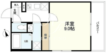 モアリッシェル代官山青葉台 305 間取り図