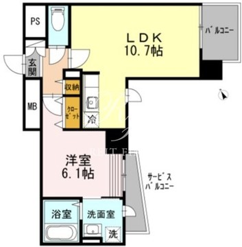 彰文居FReco向丘 1002 間取り図