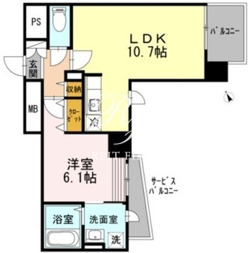 彰文居FReco向丘 802 間取り図