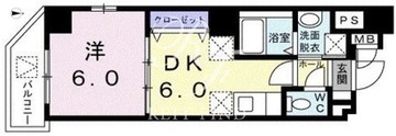 ラ・ポーズ ゾー 202 間取り図