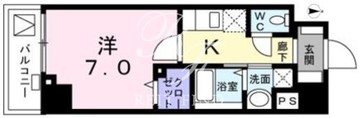 リーノアサクサ 202 間取り図