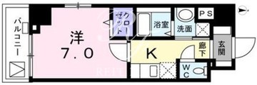 リーノアサクサ 203 間取り図