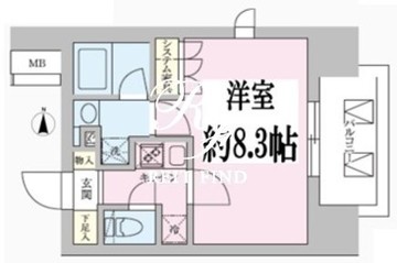ユーレジデンス池袋要町 1104 間取り図