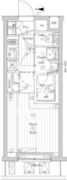 ザ・プレミアムキューブG大崎 108 間取り図