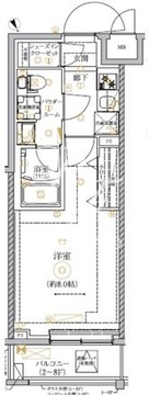 リルシア墨田八広 508 間取り図