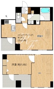 レガリス銀座イースト 1002 間取り図
