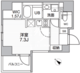 シーズンフラッツ武蔵小山 401 間取り図