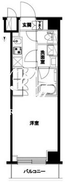 ルーブル北嶺町 304 間取り図