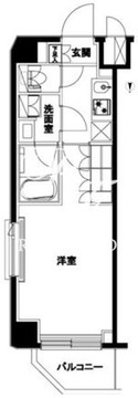 ルーブル北嶺町 601 間取り図