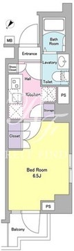 ログ武蔵小山 501 間取り図