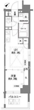 ラグゼナ日本橋 1002 間取り図
