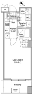 コンフォリア東池袋ウエスト 715 間取り図