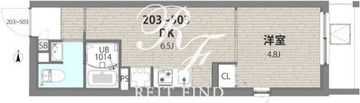 ベルシードステアー押上 303 間取り図
